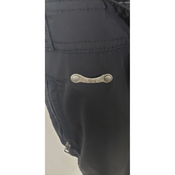 Spyder XT 5000 Mens L Black Ski Snowboard Snowsuit Bib Overalls Pants Winter - Picture 7 of 14